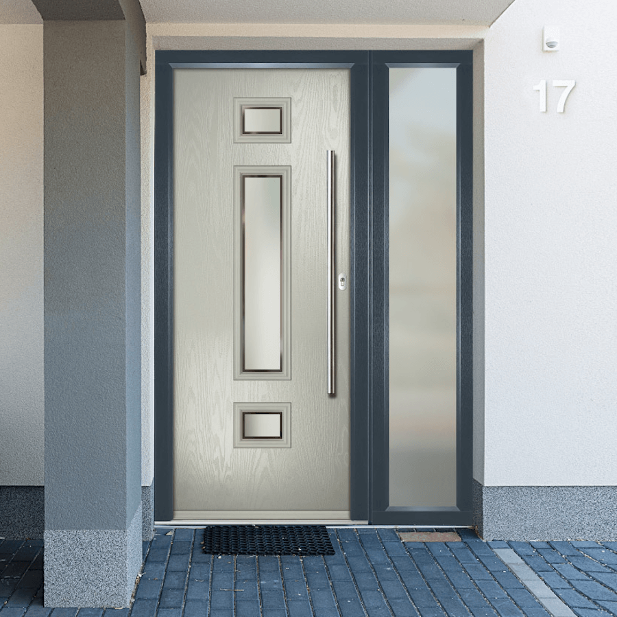 Galaxy collection door in agate grey colour