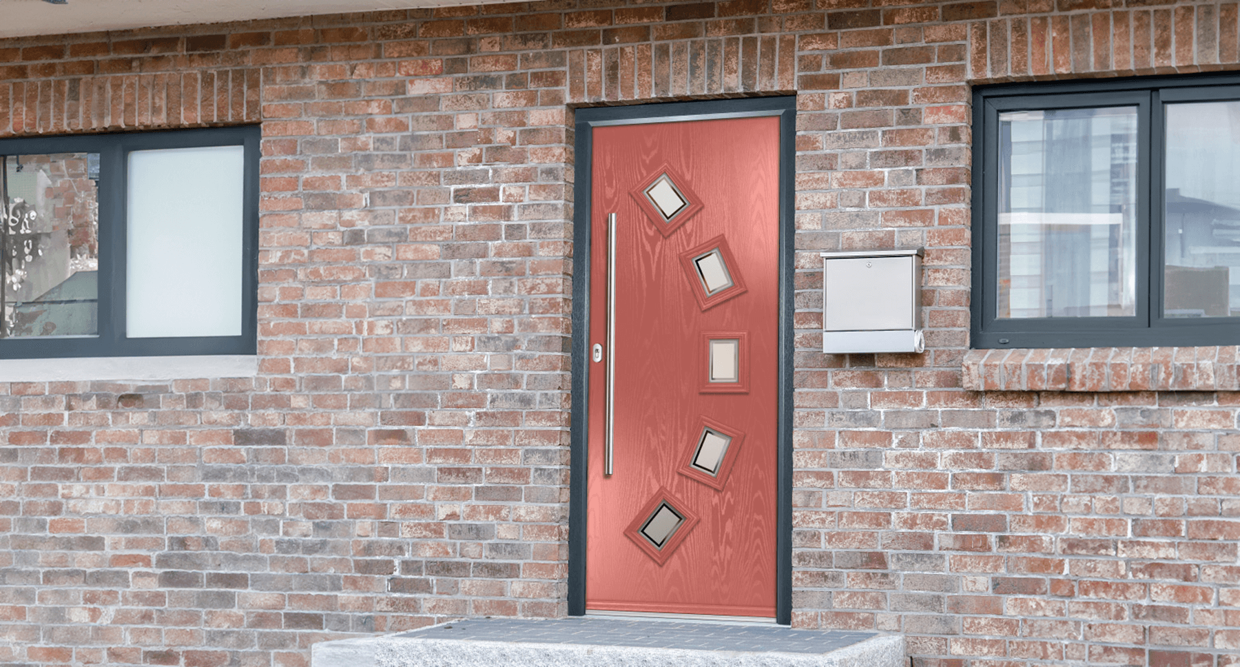 Coral galaxy front door