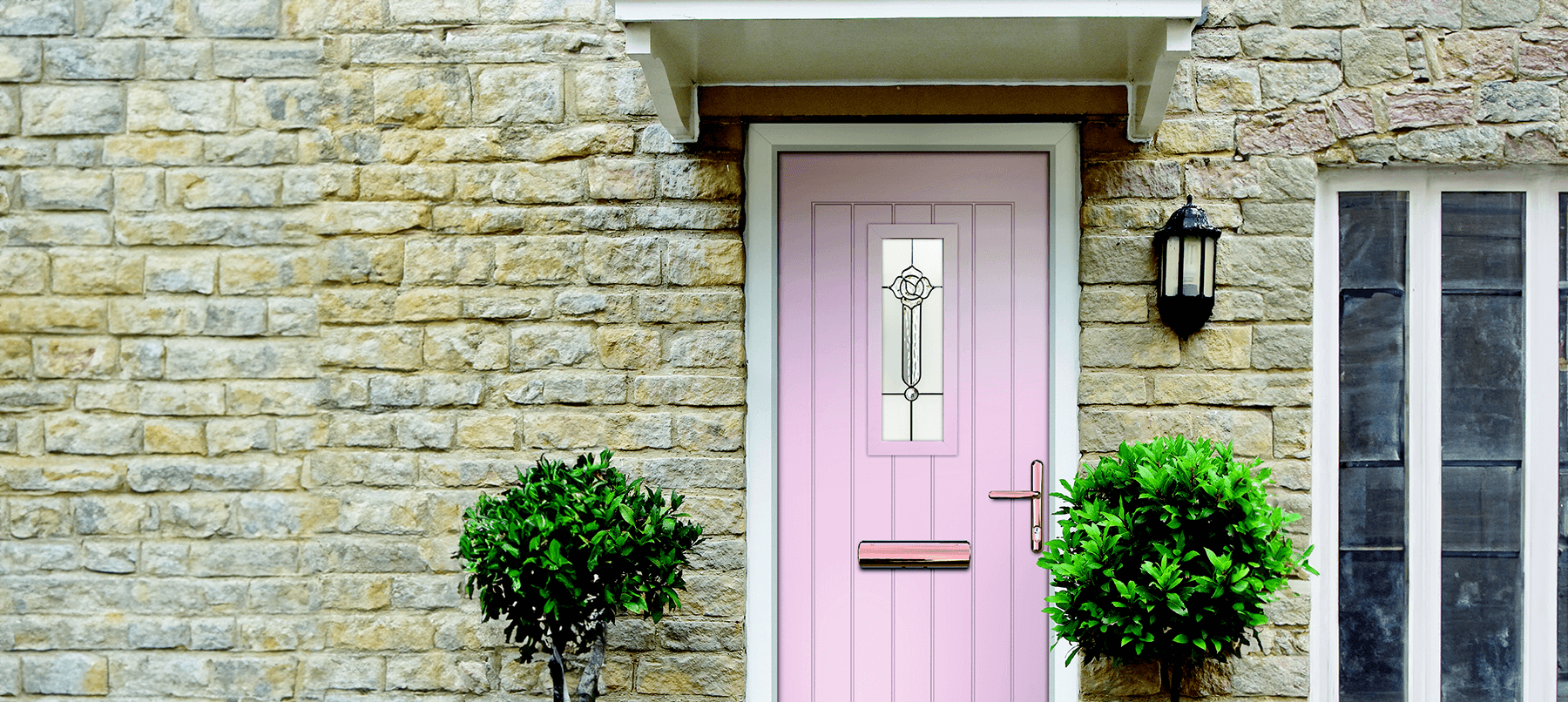 Elegance door banner