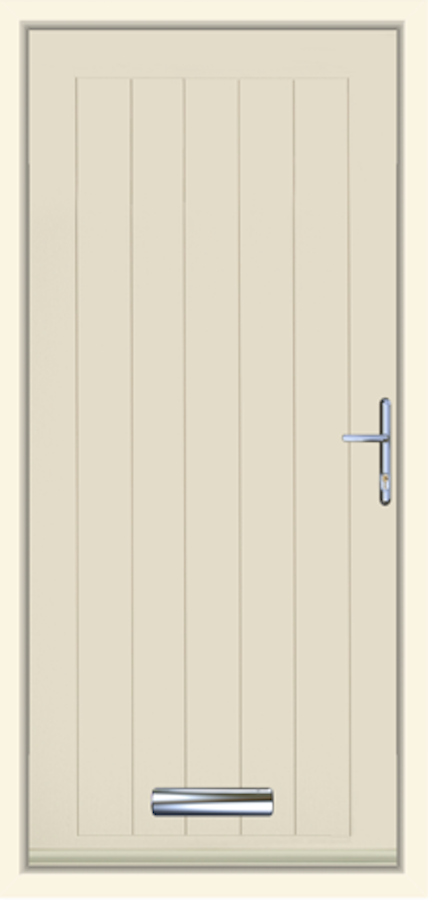 An Eternal door in the colour Cream