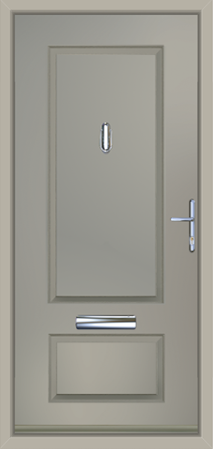A Exquisite French door in the colour Pebbles Grey