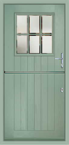 Farmhouse Stable 1 Lite Maine Chartwell Green